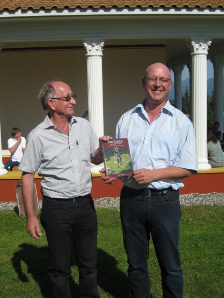 Author Peter Gamper mit Manfred Wassermann