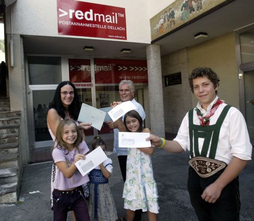 Eröffnung Redmail-Postannahmestelle